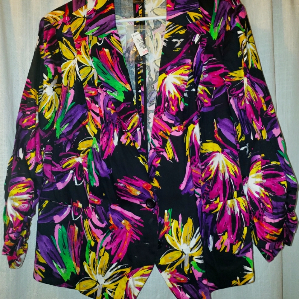 Flower blazer